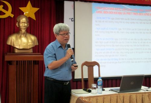 GÓP Ý CHO DỰ THẢO THÔNG TƯ VỀ ỨNG PHÓ VỚI BIẾN ĐỔI KHÍ HẬU